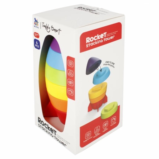 PYRAMÍDA RAKETOVÁ VEŽA RAINBOW VEŽA