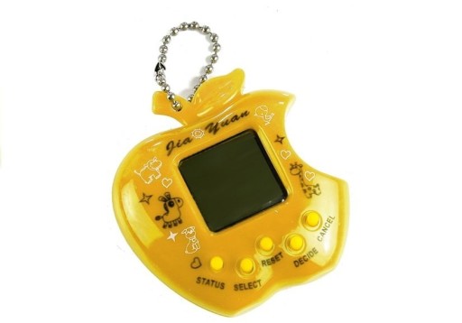 Ikonické žlté elektronické zvieratko Tamagotchi