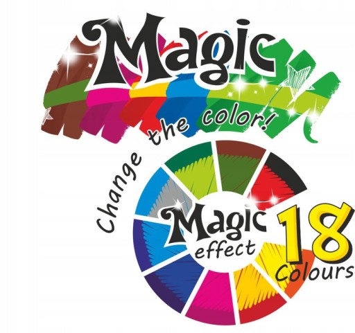 Colorino fixy, fixky, magické fixky, 10 farieb