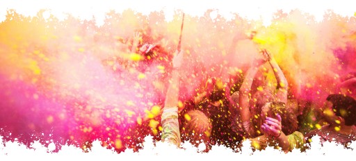 Holi Powder color powder HOLI Festival farieb ČERVENÁ bezpečná
