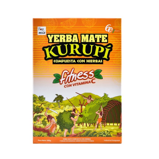 Yerba Mate Kurupi Fitness 0,5kg 500g bylinný
