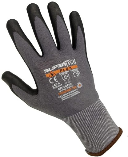 Dobré pracovné rukavice Worklink SUPER TECH Flex veľkosť 10 - XL 1 pár