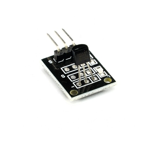Snímač teploty DS18B20 na PCB, digitálna sonda Dallas