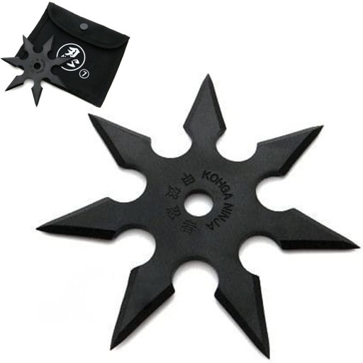 Nôž STAR SHURIKEN 7 Vrhacích nožov N403