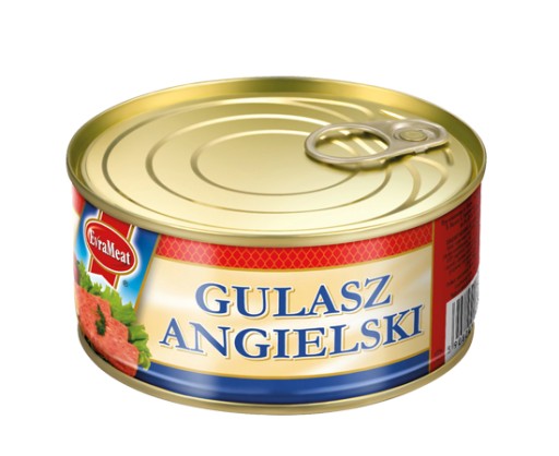ANGLICKÝ DUŠENÝ, bravčová konzerva EvraMeat 300g