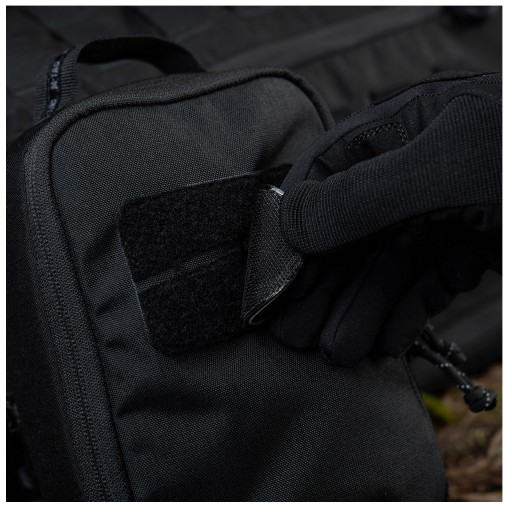 3D náplasťová prilba Terror Aegishjalmur M-Tac Emblém PVC na suchý zips čierna/biela