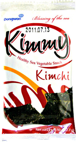 Príkrmy z morských rias Kimmy Kimchi 2,7g - Dongwon Yangban - Kórea