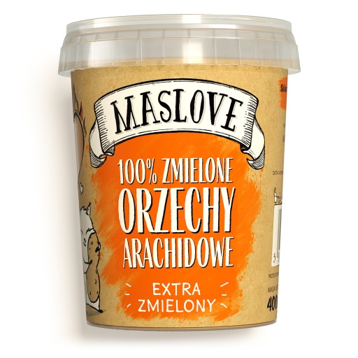 ARAŠIDOVÉ MASLO 100% MASLOVE ARAŠIDOVÁ MASLÁ PASTA