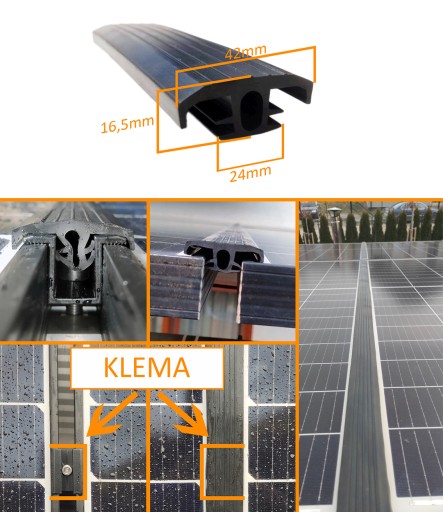 TESNENIE PRE FOTOVOLTAICKÉ MODULY 1M B-845