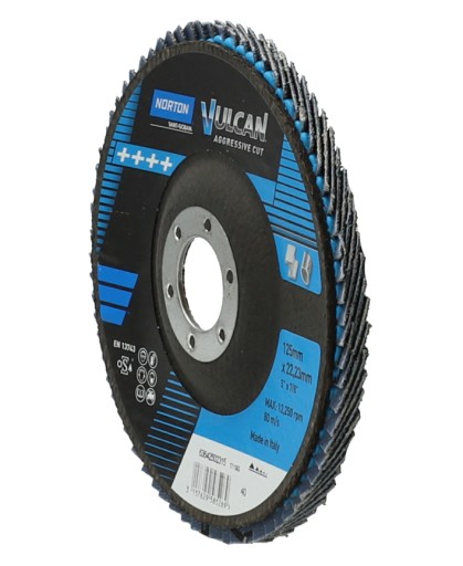 KLAPKA NORTON VULCAN NA BRÚSNU KLAPKU ZIRkónový 125mm P80