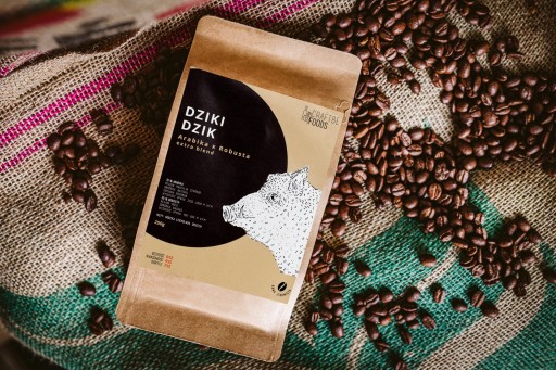 ČERSTVÉ PRAŽENÉ DIVOKÁ KÁVA CRAFTBE 250G