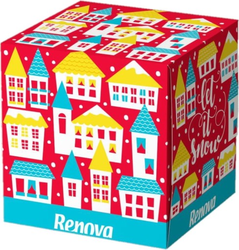 Renova Houses obrúsky na tvár 50 ks