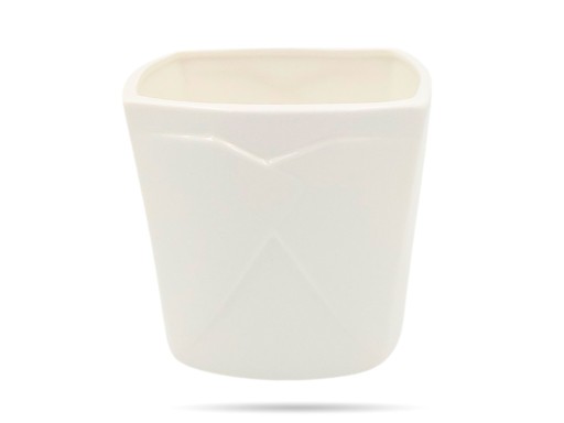 Vysoká šalátová misa na občerstvenie, 850 ml, hranatý porcelán Bologna ARCOROC