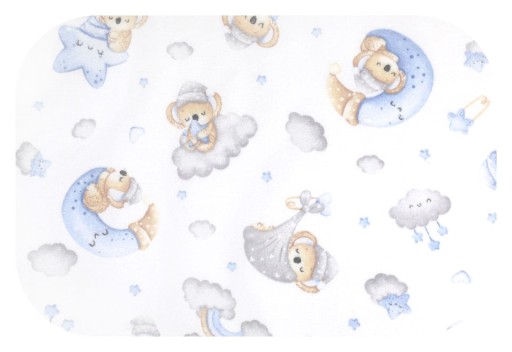 DIAPER, pestrá flanelová plienka