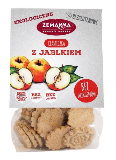 BEZLEPKOVÉ BIO JABLKOVÉ KOLÁČKY 100 g - ZEMANKA