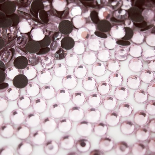 Termo kamienky svetloružové 4mm 500 ks