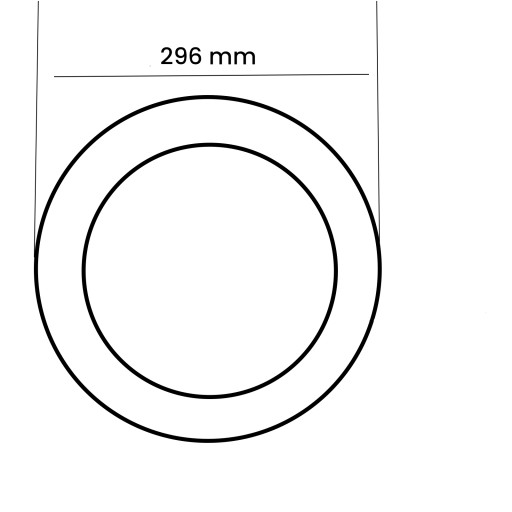 LED panel 24W SVIETKO POD ZAPUSTITEĽNÉ okrúhle STROPNÉ SVIETKO
