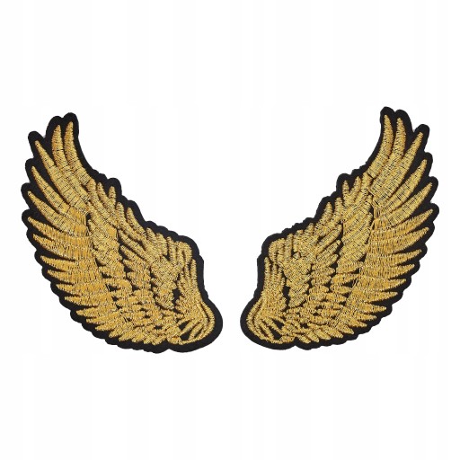 Nášivka GOLD WINGS TERMO výšivka 9,5 cm
