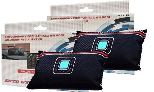 OPÄTOVNE POUŽITEĽNÝ TLUMIČ VLHKOSTI AUTOMOBIL 400g