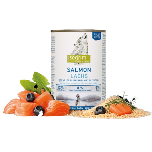 ISEGRIM SALMON dospelý pes 400g losos