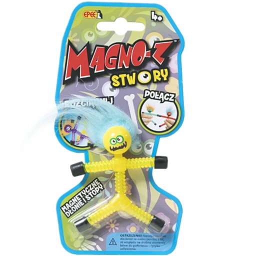 MAGNO-Z TVOROVIA EPEE ŽLTÁ MAGNETICKÁ POSTAVIČKA