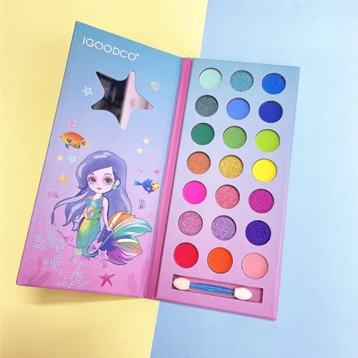 TIEŇOVÁ PALETA PRE DIEVČATÁ DETI EYESHADOWS 21 farieb Make Up