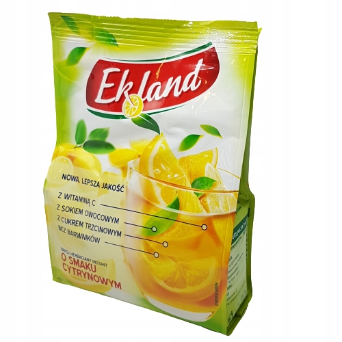EKLAND INSTANTNÝ ČAJ CITRÓN 300g DÁTUM: 2025/07