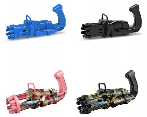 BUBLINOVÁ PISTOL GUĽOVOD NA MYDLOVÉ BUBLINY