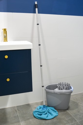 Hrot YORK MOP, pažba z mikrovlákna CLASSIC sukňa + skladacia palica 120cm
