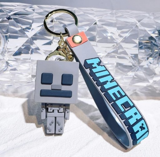 MINECRAFT 3D PRÍvesok na kľúčenky PRÍvesok na kľúče