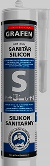 GRAFÉN SANITÁRNY SILIKÓN, ČIERA KÚPEĽŇA 280ml
