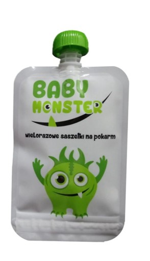 Baby Monster vrecúško na opakované použitie, 170 ml