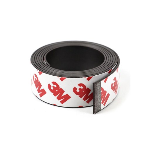 MAGNETICKÁ PÁSKA s lepidlom 3M, SAMOLEPIACA, ROZMERY: 100cm / 30mm / 1,5mm