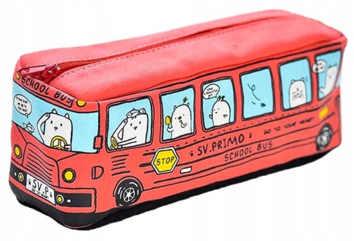 Školský peračník, taška na autobus, školský tubus