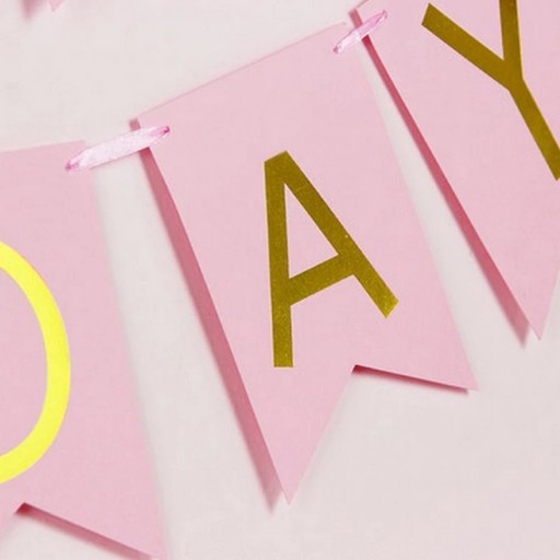 Narodeninový banner s nápisom HAPPY BIRTHDAY jeden rok starý 1-99 závesná dekorácia LONG