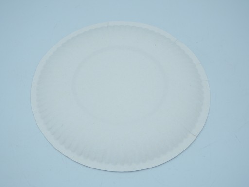 Papierové taniere, biele, jednorázové dezertné taniere, 15 cm - 100 ks.