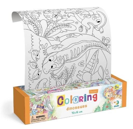 Dinosaurs Coloring Roll 300328