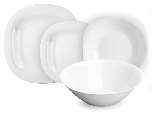 Dezertný tanier 19,5 cm biely CARINE NEW LUMINARC