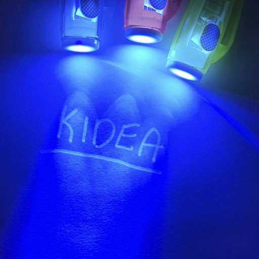 neviditeľné špionážne pero s UV baterkou