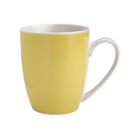 Florina Jesenný keramický hrnček 330 ml žltý