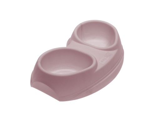 MISKA COMFY SPACE 2 x 200 ML RUŽOVÁ