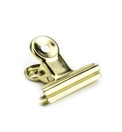METAL CLIP CLIP krimpovací zlatý 38mm - 1 ks
