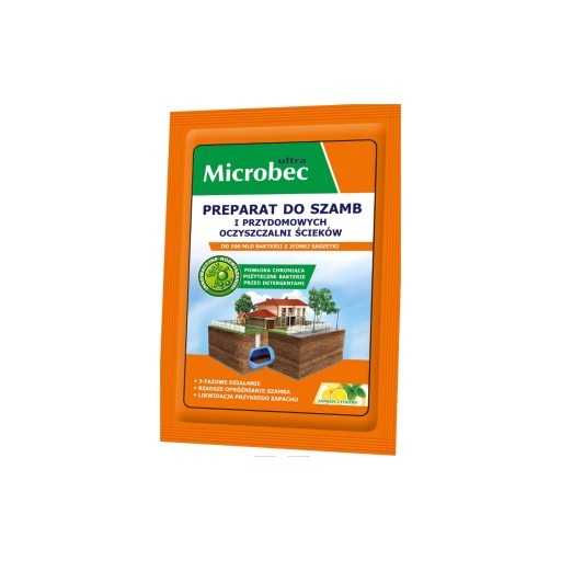 Prípravok na septiky prášok Bros 25g Microbec BACTERIA do septikov splašková 1 ks