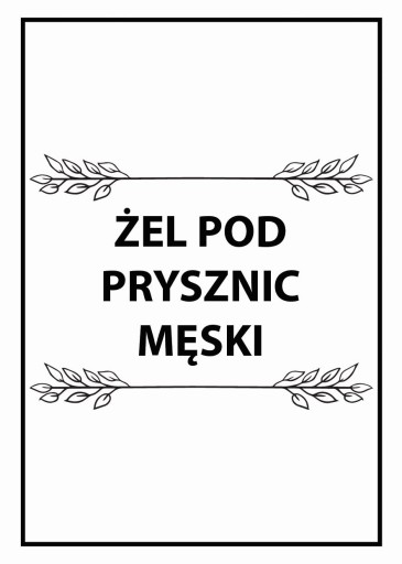 Nálepky na fľaše, kozmetiku, Mydlo, Biele 16 ks