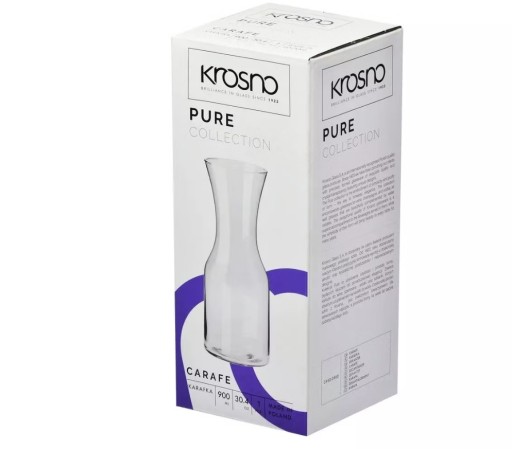 KARAFA NA VODU PURE-KROSNO 0,9L 1KS.