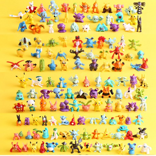 Figurky POKEMON GO SADA POSTAVIKOV 24ks minifigúrky POKEMON veľká sada