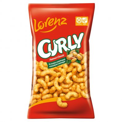 Lorenz Curly Corn Puffs 120g