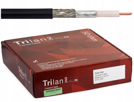 TRILAN 240 Anténny koaxiálny kábel 50ohm 6GHz