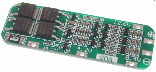 Systém ochrany nabíjania 18650 3S 3,7V 20A