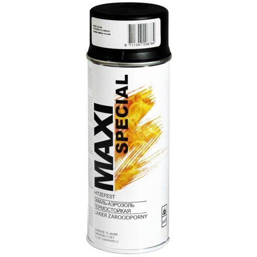 MOTIP MAXI akrylový lak na krby ČIERNA 400 ml